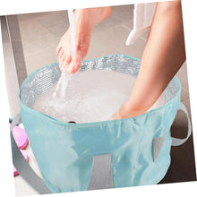 Soaking Feet Foldable Foot Tub Portable Bath Bag (1 Pc) - justgrabit.in | Just Grab It