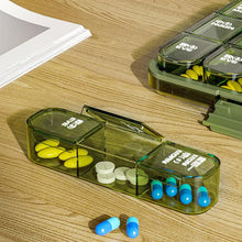 Portable Weekly Pill Box Organiser Daily Pill Keeper 21 Grid Container (1 Pc) - justgrabit.in | Just Grab It
