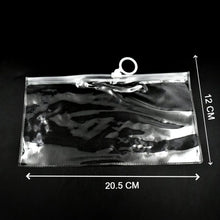 20 Pc Transparent Pouch For Carrying Stationary Stuffs And All By The Students. - Justgrabit Inc.