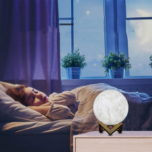 Moon Night Lamp with Plastic Stand Night Lamp for Bedroom (15x13 Cm / 1 Pc) - justgrabit.in | Just Grab It