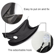 Black Beard Apron Hair Clippings Catcher Grooming Bib - Justgrabit Inc.