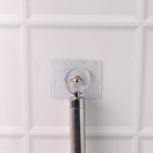Heavy Duty Transparent Adhesive Wall Hook with Stainless Steel Screw Head (1 Pc) - justgrabit.in | Just Grab It