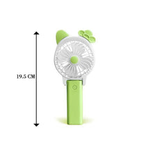Mini Cartoon Style Fan used in all kinds of places including household and many more for producing fresh air purposes.(Battery Not Include) - Justgrabit Inc.