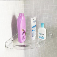 Bathroom Plastic Corner Shelf Rack Set for Wall Number of Shelves (3 Pcs Set) - justgrabit.in | Just Grab It