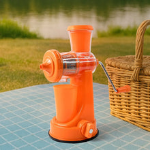 Manual Fruit Vegetable Juicer with Juice Cup and Waste Collector - Justgrabit Inc.