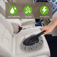 Car Wash Cleaning Brush Microfiber Dusting Tool Duster Dust Mop Home Cleaning For Cleaning and Washing of Dirty Car Glasses, Windows and Exterior. - justgrabit.in | Just Grab It