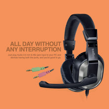 Wired Headset with Adjustable Headband & Noise - Isolating Mic Set - justgrabit.in | Just Grab It
