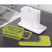 3 - in - 1 Plastic Sink Stand for Kitchen Use - justgrabit.in | Just Grab It