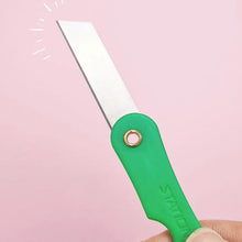 Multicolour Mini Paper Cutter Knife Pencil Knife (Pack of 12) - justgrabit.in | Just Grab It