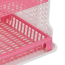 Plastic Kitchen Organizer Rack with Water Storing Tray - Justgrabit Inc.