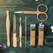 7 in 1 Premium Manicure Pedicure Grooming Kit (Mix Design) - justgrabit.in | Just Grab It