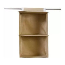Fabric Hanging 2 - Shelf Closet Cloth Organizer - justgrabit.in | Just Grab It