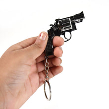 Gun Keychain Metal Weapon Key Rings Pendant for Men,(1 Pc / Mix Design) - justgrabit.in | Just Grab It