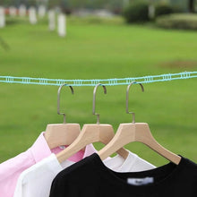 3 Meter Anti - Slip Clothesline Rope - Nylon, Hooks, Indoor/Outdoor - Justgrabit Inc.