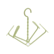 Hanging Shoe Rack Rotating Four Hooks Portable Drying Shoe Rack Wet and Dry Dual - use Drying Shoes Hanger Windproof - justgrabit.in | Just Grab It