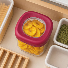 Supermom Transparent Twist Lock Kitchen Storage Container Set (Approx 800ML & 2Pc) - justgrabit.in | Just Grab It