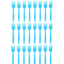 Reusable Food - Grade Plastic Forks (24 Pc) - Justgrabit Inc.