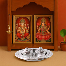 Round Shape Special Puja Thali, Kumkum Thali Holder (1 Pc / Small) - justgrabit.in | Just Grab It