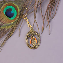 Metal Traditional Decorative Lord Krishna Keychain (1 Pc) - justgrabit.in | Just Grab It