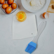 Silicone Spatula & Brush with Cake Scraper Set for Baking & Cooking (2 Pc Set) - justgrabit.in | Just Grab It