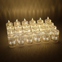 Set of 24 Smokeless LED Flameless Decorative Candles - Justgrabit Inc.