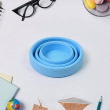 Round Silicone Foldable Glass, Foldable Travel Mug Without Lid (1 Pc) - justgrabit.in | Just Grab It