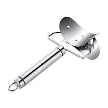 Multifunctional Easy and Fast Stainless Steel Puri cutter roller Machine with Handle for Home Baking Tools for Women, Dough Circle Roller Cutter for Kitchen (1 pc) - Justgrabit Inc.