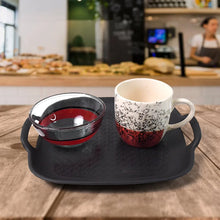 Healthy Choice Set Of 4pc Ceramic Cup And 4pc Glass Bowl With Plastic Plate (9 Pcs Set) - Justgrabit Inc.