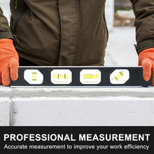 Professional Aluminum Spirit Level Measuring Tool (1 Pc) - justgrabit.in | Just Grab It