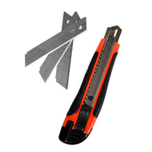Heavy Duty 18mm Cutter Knife Set with Extra Blades for Office & Home - justgrabit.in | Just Grab It