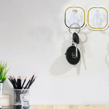 TRANSPARENT ADHESIVE WALL HOOK (6 PCS SET) - justgrabit.in | Just Grab It