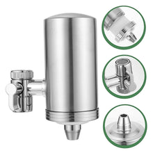 304 Stainless Steel Faucet Mount Water Filter, Water Purifier (1 Set) - justgrabit.in | Just Grab It