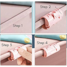Bed Sheet Clips, Elastic Fitted Quilt Bed Sheet Holder (1 Pc) - Justgrabit Inc.