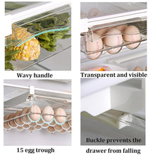 Egg Holder For Refrigerator Set Hanging Fridge Organizer Drawer (1 Pc) - justgrabit.in | Just Grab It