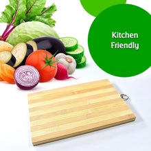 Natural Wood Chopping Cutting Board for Kitchen Vegetables, Fruits & Cheese, BPA Free. - Justgrabit Inc.