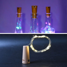 Multi LED Wine Bottle Cork / Disco Lights Copper Wire String Lights (1 Pc) - justgrabit.in | Just Grab It