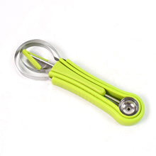 Professional 3 in 1 Stainless Steel Watermelon Cutter Fruit Carving Tools Set (1 Set) - justgrabit.in | Just Grab It