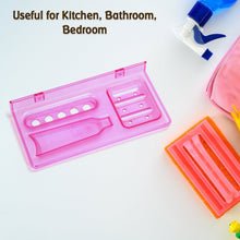 3 - in - 1 Glass Soap Dish for Bathroom Ware by Pure Source India - justgrabit.in | Just Grab It