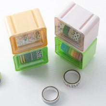 Durable Transparent Tape Storage Box – Plastic Office Organizer - Justgrabit Inc.