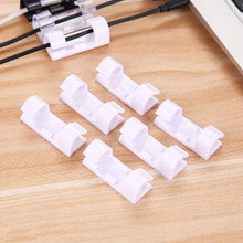 Plastic Cable Clips – Strong Adhesive Wire Organizer for Home, Office & Car (20 Pcs) - Justgrabit Inc.