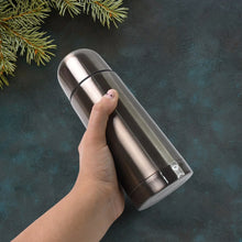 Stainless Steel Hot And Cold Water Bottle With Push - down Lid (350ml) - Justgrabit Inc.