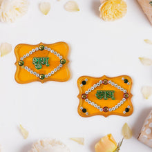 Shubh Labh Decorative Wall Hangings (2 Pc) - justgrabit.in | Just Grab It