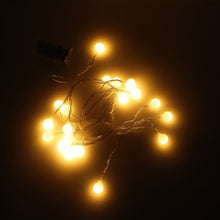 Battery Operated Warm White Globe Ball String Light - justgrabit.in | Just Grab It
