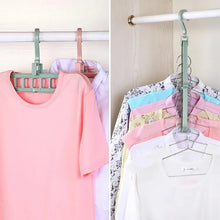 Plastic Hanging Hook - Multi - Hole Wardrobe Organizer for Clothes Storage & Display - justgrabit.in | Just Grab It