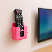 Wall Mounted Storage Box / Remote Storage Organizer Case with 2 Side Hanging Hooks (4 Pcs Set) - Justgrabit Inc.
