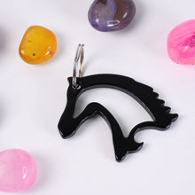 Metal Horse Face Shaped Keychain (1 Pc) - justgrabit.in | Just Grab It