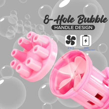8 - Hole battery operated Bubbles Gun Toys for Boys and Girls - Justgrabit Inc.