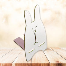 Wooden Cute Lovely Rabbit Design Mobile Stand (1 Pc) - justgrabit.in | Just Grab It