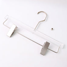 Heavy - Duty Transparent Acrylic Hanger With Adjustable Clips - justgrabit.in | Just Grab It