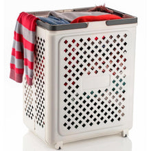 Large Foldable Laundry Basket with Wheels - justgrabit.in | Just Grab It